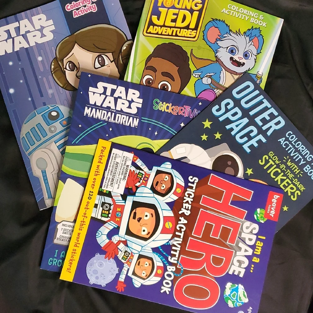 Star Wars Kids Activity Book Set‎